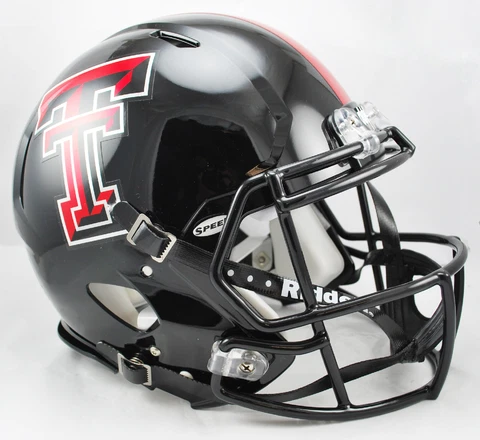 TEXAS TECH RED RAIDERS NCAA Riddell SPEED Full Size Authentic Football Helmet Cover