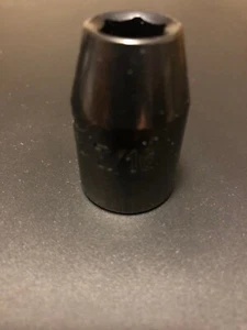 Husky Impact socket 1/2" drive SAE 7/16 6 point new open box - Foto 1 di 1