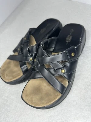 Zapatos Route 66 para mujer talla 7 Y2K plataforma gruesa negros cuñas vintage años 90 Foto 1 de 4