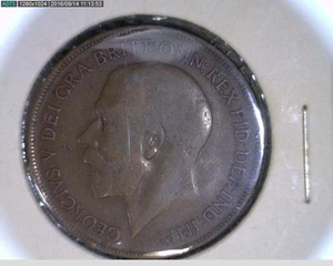 1918 Great Britian One Penny 1c old penny cent ( 37s180 ) - Picture 1 of 2