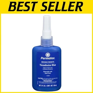 Compact 90 ml Medium Strength Threadlocker Blue - Perfect for All Fastener Jobs - Picture 1 of 8
