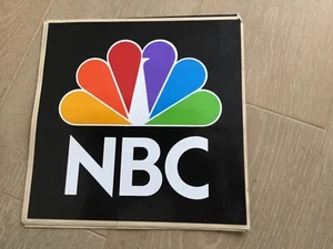 Vintage NBC -TV Sammlerstück Logo zum Aufkleben (1) - Bild 1 von 7