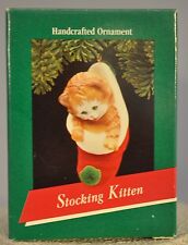 Hallmark - Stocking Kitten - A Purr and a Play! - Classic Vintage Ornament