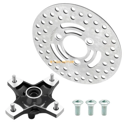 Cubo de roda dianteira e conjunto de rotor de freio para Suzuki LT-Z400 QuadSport Z 400 2003-2014 - Imagem 1 de 4
