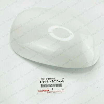 GENUINA PARA TOYOTA PRIUS / V CUBIERTA DE ESPEJO RETROVISOR PUERTA EXTERIOR LATERAL DERECHA 87915-47020-A0 Foto 1 de 4