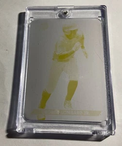 2024 Leaf Press Pass Premium Plate 1/1 George Lombard Jr New York Yankees 🅰️ - Picture 1 of 2
