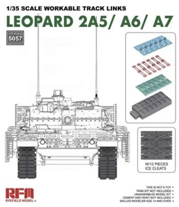 Rye Field Model RM-5057 - 1/35 Workable Track Links for Leopard 2A5/A6/A7