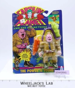 Hoggish Greedly W/Water Cannon Captain Planet 1991 Tiger Toys NEW MOSC SEALED - Picture 1 of 2