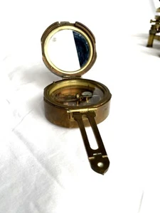 WWII Brass Compass by Stanley London, Mark I (MKI), Royal Navy Issue - Picture 1 of 9