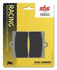 Sbs Racing Front Dual Carbon Brake Pads - 566Dc - Moto Guzzi Ippogrifo 1997-On