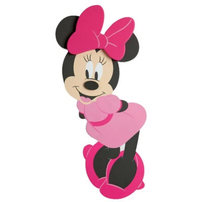 Decoración de pared Minnie Mouse lunares de Disney Baby (marco de madera) Foto 1 de 3