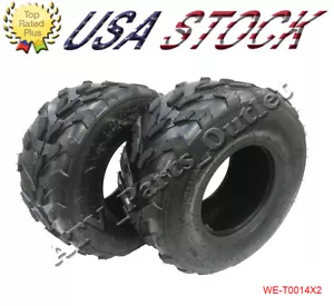 2 Pack 16X8-7 7" 4ply Tubeless Tires 50cc 70cc 90cc 110cc 125cc ATV Quad Go Kart - Picture 1 of 5