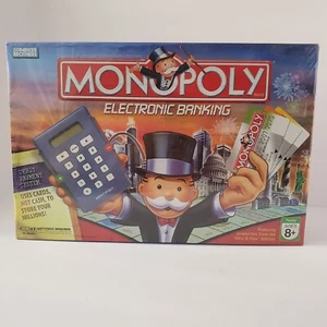 Monopoly Electronic Banking Edition Board Game Parker Brothers 2007 New Sealed - Picture 1 of 6
