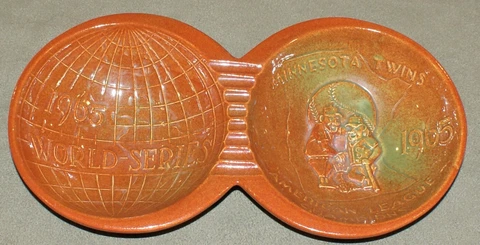 1965 Red Wing Minnesota Twins World Series Ashtray Cover