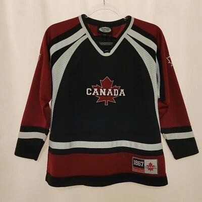 Passport Niagara Parks Collection Canada Hockey Style Pullover Jersey Youth M  - Image 1 of 4
