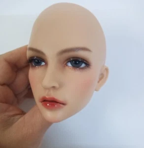 1/3 BJD Doll SD Bibiane Only Head Light Tan Skin-Free Face Make UP+Eyes - Picture 1 of 5