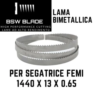 1440x13x0.65 Band Blade for FEMI ABS-NG120 NG120XL NG120 Sawmill - Picture 1 of 1