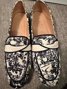 Mengshangli slip on wide fit leather loafers flat sole casual women shoes - Picture 1 of 4