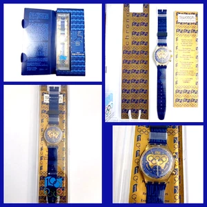 Swatch Chrono Special Pack SCZ101 IOC100 1994 Olympic Specials Armbanduhr - Bild 1 von 12