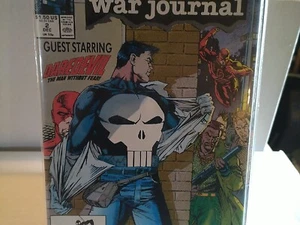 PUNISHER WAR JOURNAL #2 DAREDEVIL JIM LEE MARVEL 1989 - Picture 1 of 1