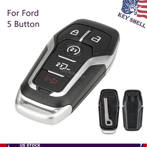 Replacement For 2015 2016 2017 Ford F-150 Smart Remote Key Fob Shell Case Pad 5B - Picture 1 of 8