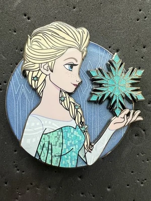 Prendedor de perfil de fantasía mágicamente horrible de Elsa Frozen SOADA - Prendedor de fantasía Disney Foto 1 de 2