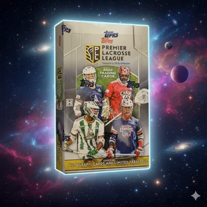 2022 Topps Premier Lacrosse League Hobby Box SEALED BRAND NEW - Picture 1 of 1