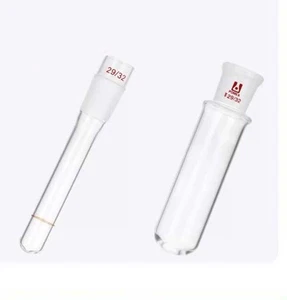 Suministro de laboratorio esencial: tubo de ensayo de punto de congelación de vidrio de borosilicato 29/32 aprox. - Imagen 1 de 7