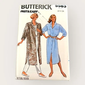Vintage 1980s Butterick Sewing Pattern 5583 Misses Pants Dress Size 8-12 - Picture 1 of 2