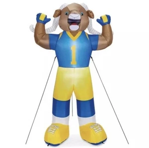 7 FT Inflatable NFL Los Angeles Rams Mascot with Built-in air blower S-24869RAM - Picture 1 of 5