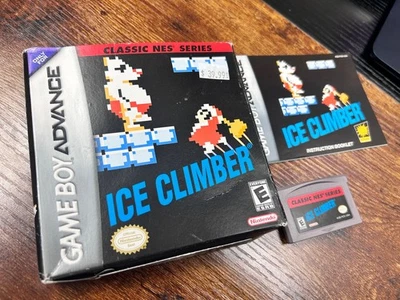 Ice Climber Classic NES Series Nintendo Game Boy Advance CIB Complete in Box GBA - Image 1 of 2