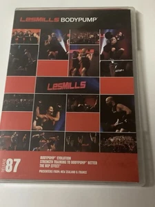 Les Mills BODYPUMP 87 music, DVD, notes body pump Partial kit - Picture 1 of 4