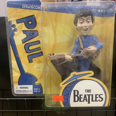 Figura de la serie de dibujos animados de Paul Mccartney, Beatles, 2004, McFarlane nueva en caja Foto 1 de 3