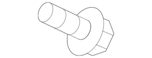 Genuine Ford Shield Bolt W715474-S437 - Picture 1 of 4