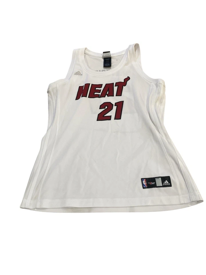 Camiseta Adidas NBA Miami Heat 21 Hassan Whiteide Mujer Usada Talla Grande R3  Foto 1 de 4