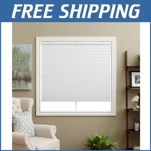 Cordless Blackout Window Shades - Insulating Honeycomb Blinds, 35" w x 72" h - Picture 1 of 9