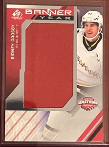 SIDNEY CROSBY EASTERN CONFERENCE ALL-STARS BANNER YEAR 2021-22 SP GAME USED - Picture 1 of 2