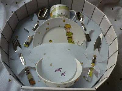 Auerhahn - Der kleine Prinz - Kindergeschirr, 7-teilig mit Besteck -  unbenutzt - Bild 1 von 4