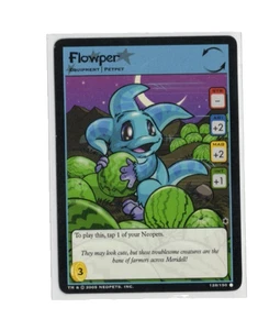 Neopets TCG Darkest Faerie - Flowper 128/150 - Wizards 2005 - Picture 1 of 1