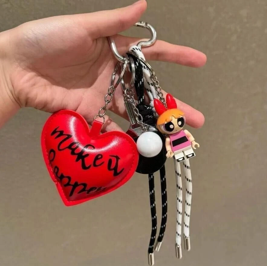 HANDMADE Key Chain Keychain Keyring Bag Charms Pendants Purse Handbag Accessories gifts