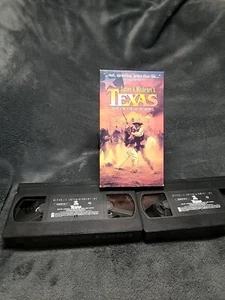 James A. Michener's Texas VHS 1994 2 Tape Set - Foto 1 di 2