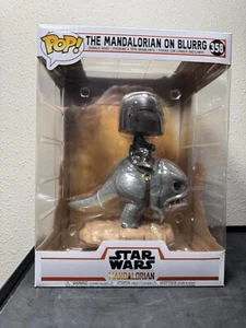 Funko Pop! Deluxe: Star Wars - The Mandalorian en Blurrg #358 - Imagen 1 de 6