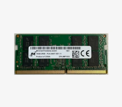 16G Micron PC4-19200 RAM PC4 2400T DDR4 2RX8 2400MHz 260pin Laptop Memory SODIMM - Image 1 of 2