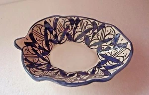  HANDBEMALTES KERAMIK HORS D'OEUVRE GESCHIRR * MAROKKANISCHE KERAMIK *  - Bild 1 von 1