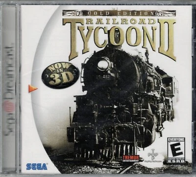 Railroad Tycoon II Gold Edition Dreamcast New 60 Different Train Engines - Image 1 of 2