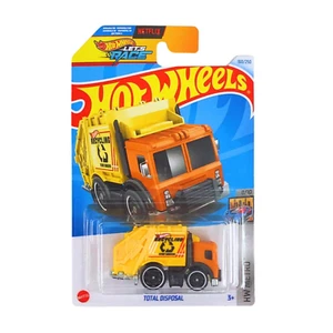 Hot Wheels Total Disposal Netflix Let's Race Orange Color HW METRO Series 2024 - Picture 1 of 7