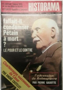 Historama N° 252 1972 Pétain Robespierre Charlemagne Téhéran Longwood Napoléon - Picture 1 of 1