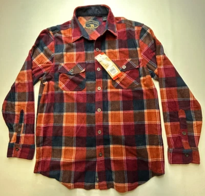 NWT Freedom Foundry Soft Fleece Long-sleeved Shirt Men's Medium Plaid ButtonDown - Image 1 of 4