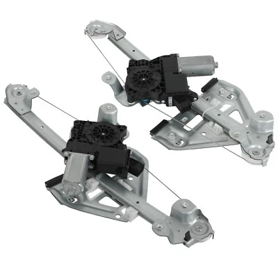 Pair Rear Left Right Power Window Regulator W/ Motor For Cadillac STS 2005-2011 Foto 1 de 4