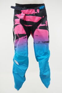 Troy Lee Designs Men's Motocross Pants Blue/Pink Size Unknown 29.5" Inseam